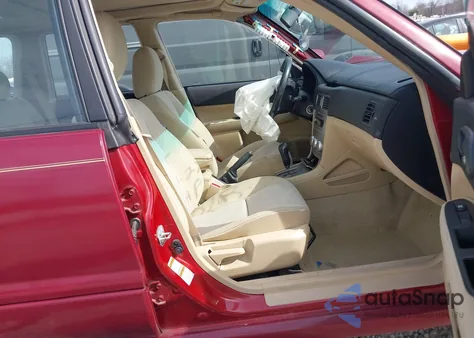 2006 Subaru Forester 2.5X z USA, uszkodzony, nr VIN JF1SG65686H727892